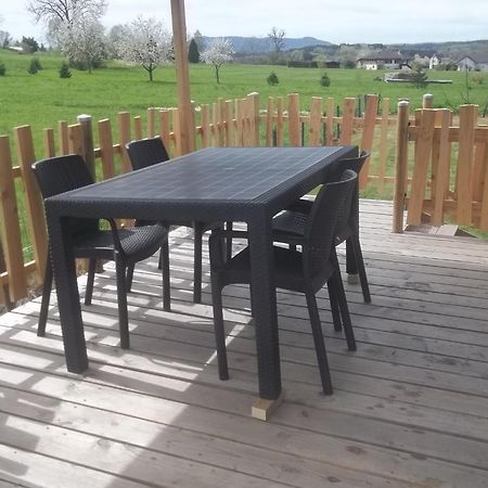 camping aire du gros pré Lesseux Exterior foto